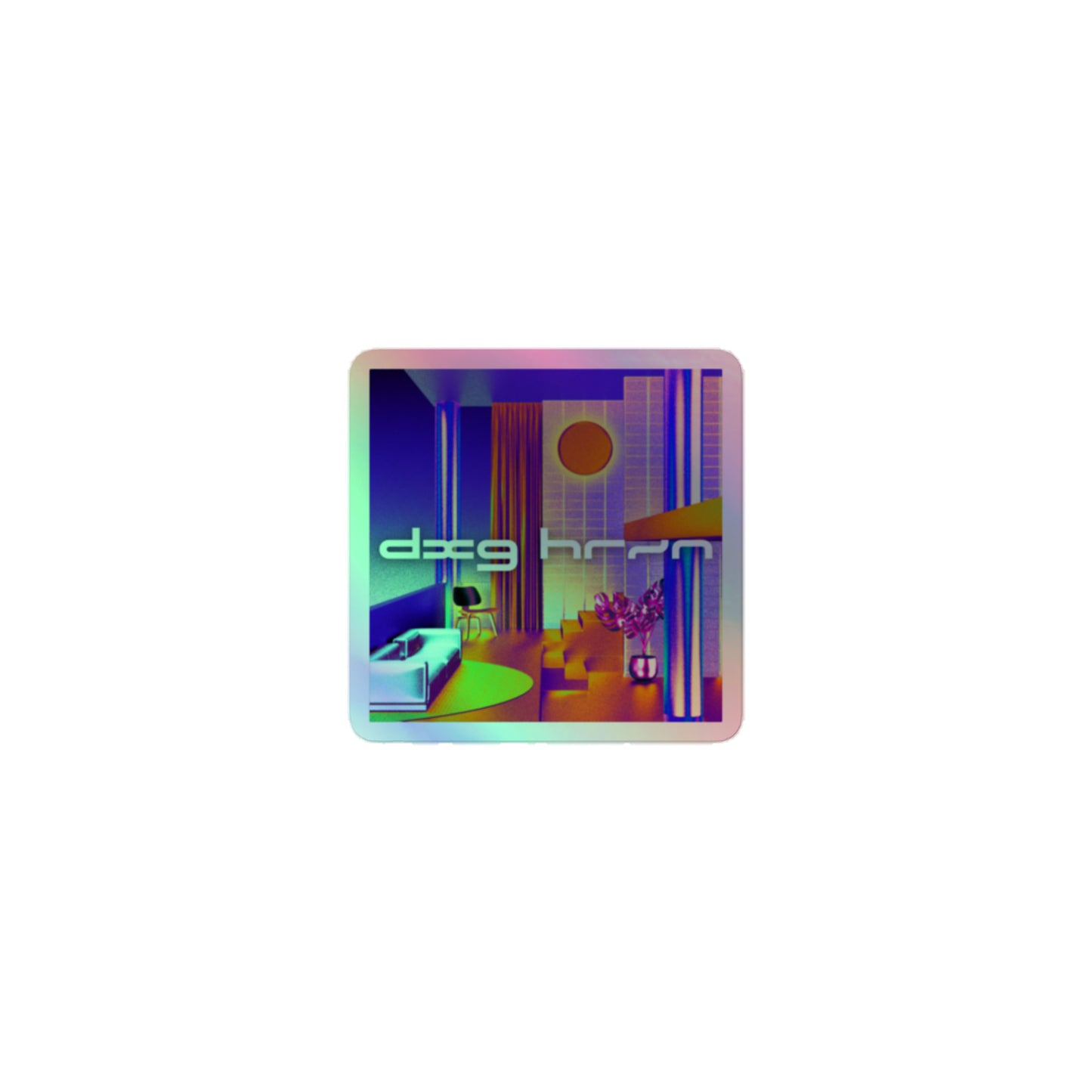 DxG Horizon "Retro" Holographic Sticker