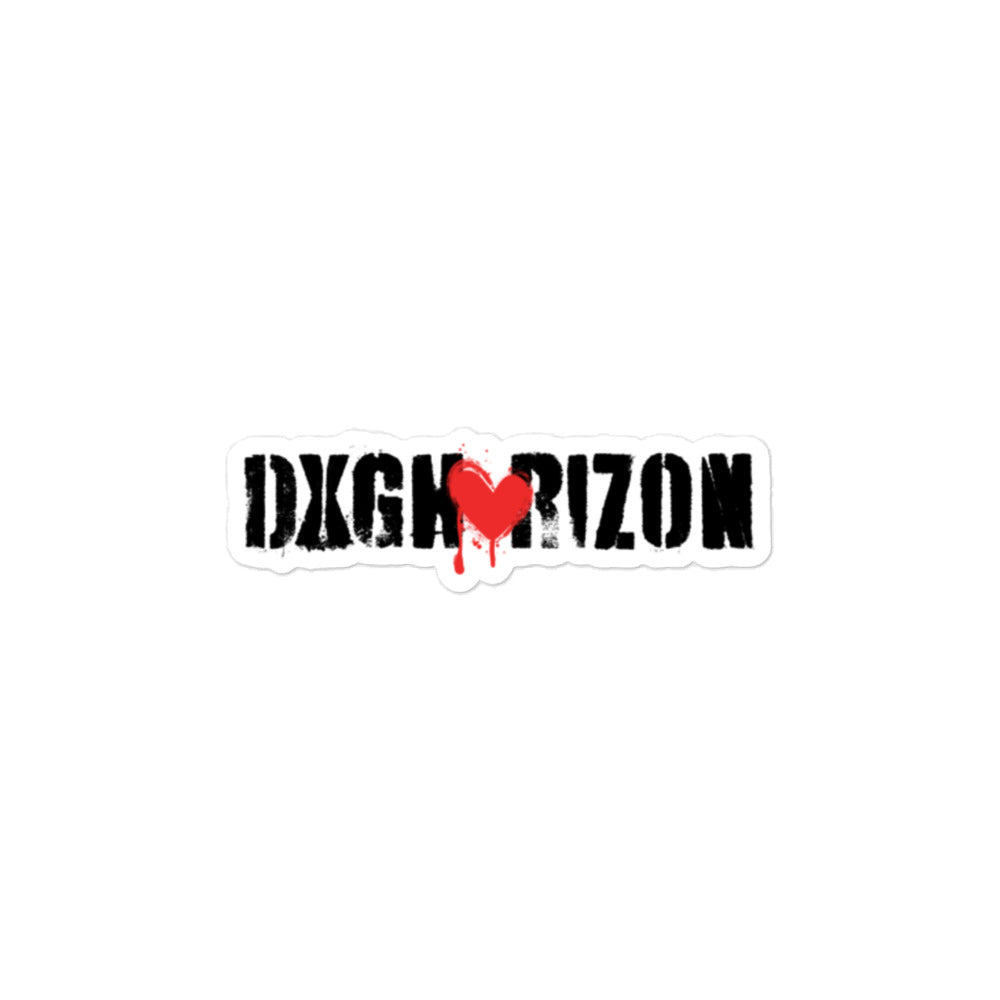 DxG Horizon "Heart" Sticker