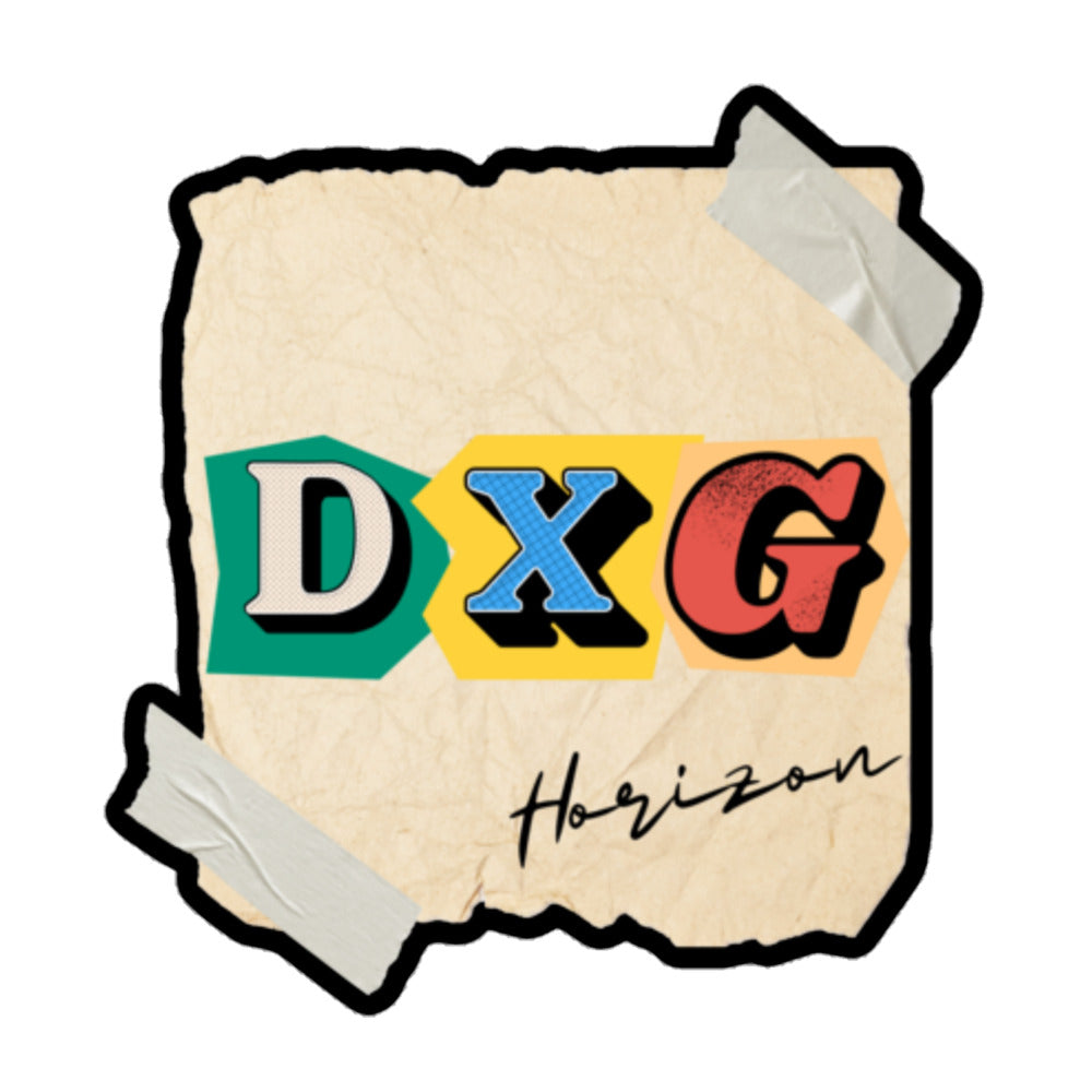 DxG Horizon "Magazine Letter" Sticker